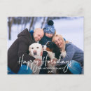 Search for happy holidays postcards Family photo