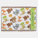 Search for animal throw blankets Fox