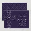 Search for holy confirmation invitations Blue