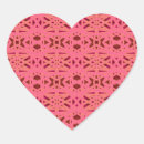 Search for art deco heart stickers For her