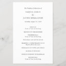 Search for reception wedding programmes Bride