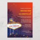 Search for las vegas destination wedding invitations Red