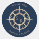 Search for compass wedding stickers Elegant