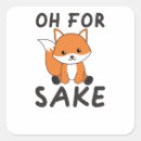 Search for for fox sake stickers Animal