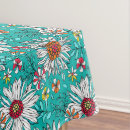 Search for white daisy tablecloths Garden