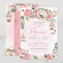 Search for blush pink floral bridal shower invitations Pink and gold