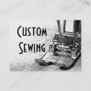 Search for seamstress chubby business cards sewing