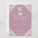 Search for garden rehearsal dinner invitations Mason jar