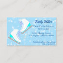 Search for figure skating business cards Skates