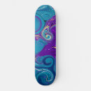 Search for swirled skateboards Blue