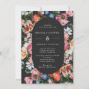 Search for moody floral wedding invitations Arch