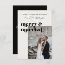 Search for married christmas thank you cards Elegant