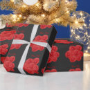 Search for flower bouquet wrapping paper Red
