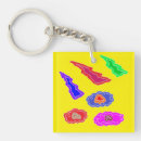 Search for yellow colour key rings For kids