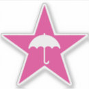 Search for pink umbrella stickers Rain