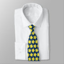 Search for blue and yellow stars ties Star pattern