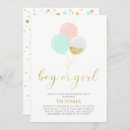Search for mint and gold baby shower invitations Gender neutral