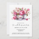 Search for tea with the bride to be invitations Teacup