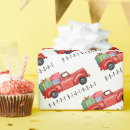 Search for red truck wrapping paper Transportation