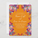 Search for colorful wedding invitations Bright