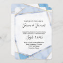 Search for white marble invitations Vintage