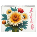 Search for happy new year calendars Flowers