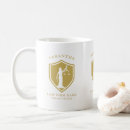 Search for gold text mugs White
