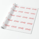 Search for holiday love wrapping paper Xmas