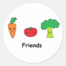 Search for kawaii vegetables stickers Food