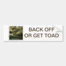 Search for will be toad bumper stickers Green