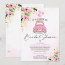 Search for drive by bridal shower invitations Shower from afar