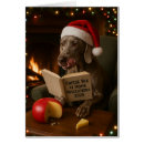 Search for weimaraner christmas cards Dogs