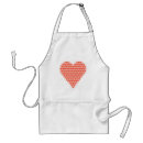 Search for transparent aprons Red