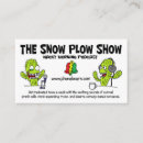 Search for snowing business cards Plough