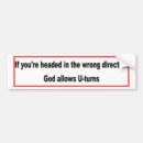 Search for not allowed bumper stickers Jesus