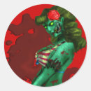 Search for vintage pin up stickers Zombie