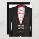 Search for suit and tie birthday invitations For him