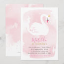 Search for swan invitations Girly