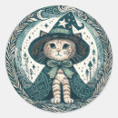 Search for cat wizard stickers Witch