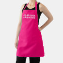 Search for calm aprons Typography