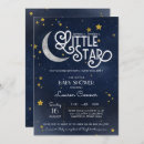Search for twinkle little star gender neutral baby shower invitations Stars and moon