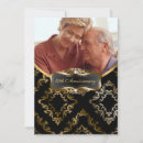 Search for first anniversary invitations Gold