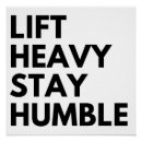 Search for stay humble posters Gym
