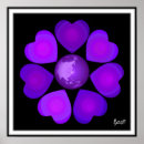 Search for valentines posters Purple