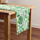Search for tropical leaf table runners Green