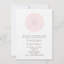 Search for beach rehearsal dinner invitations Sand dollar