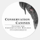 Search for conservation canines stickers Wildlife