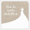 Search for burlap bridal shower stickers Country