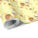 Search for food pattern wrapping paper Ice cream
