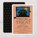 Search for fall halloween invitations Bat